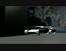 90式戦車　履帯動作チェック　blender