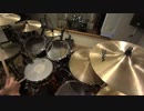 彩音【RED ROSE EVANGEL】叩いてみた。