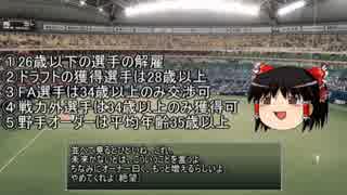 【ゆっくり実況】中日老人ホーム、開館　その２ 【縛りペナント】