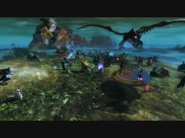 ギルドウォーズ２　ワールドボス「Tequatl the Sunless」