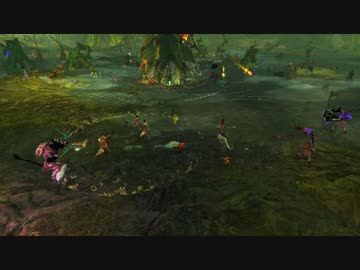 ギルドウォーズ２　ワールドボス「Great Jungle Wurm」