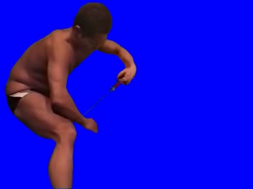 出血が酷い後輩を治療すべく、熟練の手つきで輸血を行う聖人BB.mp4