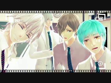 【MMD刀剣乱舞】レア４太刀で放課後ストライド【※学パロ】