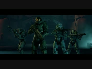 "HALO5: Guardians" シネマティック オープニング映像 ブルーチーム編