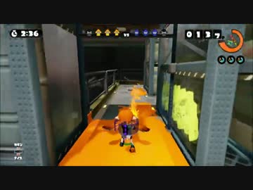 ＴＰＳ初心者がスプラトゥーンを楽しむ動画part9【スプリンクラー忍者】