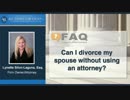 Can I divorce my spouse without using an attorney?