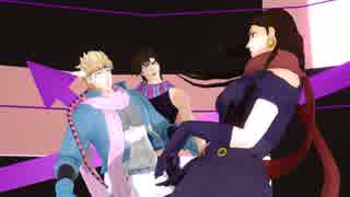 【ジョジョMMD】波紋の師匠と弟子たちのBeauty And A Beat