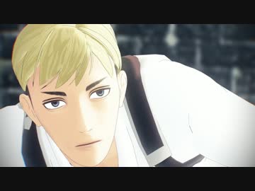 【進撃のMMD】自作団長テスト