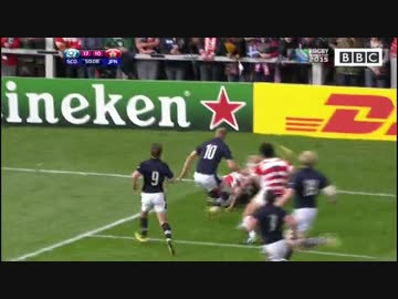 【W杯ラグビー】日本　対　スコットランド