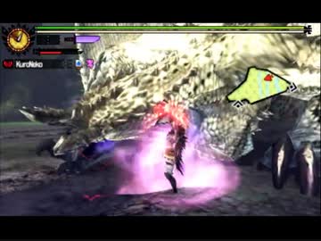 【MH4G】Lv140シャガルマガラ　生産双剣ソロ　8'35"50