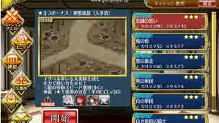 千年戦争アイギス　忠誠の誓い　☆３　戦力縛りなし