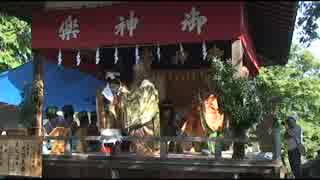 皆野町椋神社（諏訪神社）お神楽２