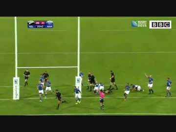 【2015ラグビーW杯】オールブラックス（NZ)　×　ナミビア
