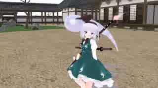 [いろんな意味で処女作東方MMD]Daisuke