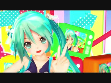 【MMD】チアあぴミクで 真夏のレターレインボー