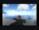 ARK Survival Evolved　最速の鳥で島を斜め横断