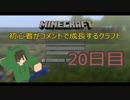 【Minecraft】初心者がコメントで成長するクラフト 20日目【ゆっくり実況】