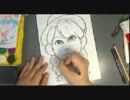 似顔絵60分で11人描いてみた