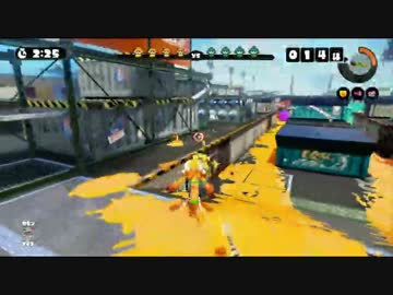 【スプラトゥーン】S+底辺 ナワバリバトル テスト投稿