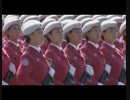 ミニスカ中国軍女性兵士パレード