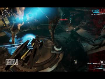 Warframe アークウイング(陸地)でTyl Regorと交戦