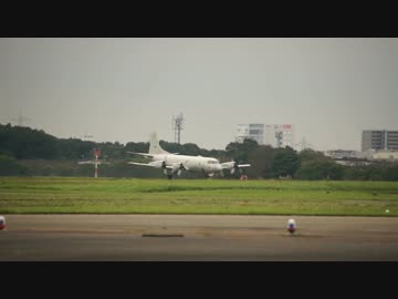 下総航空基地祭　P-3C離陸