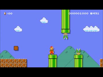 【スーパーマリオメーカー】辛そうで辛くない　少し辛いコース７