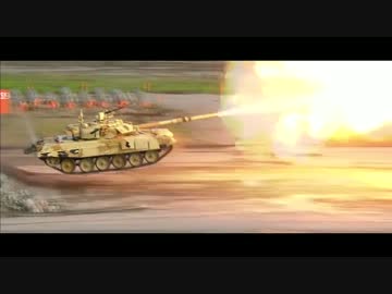 [おそロシア]ジャンプしながら砲撃！New Russian Weapons 2015 - T 90 MS Flying Tank.mp4