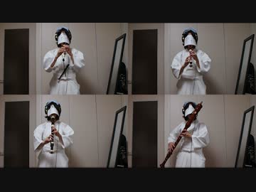 【楽譜あり】リコーダーで本丸BGMを四重奏してみた