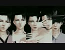 【進撃のMMD】兵長たちで被害妄想携帯女子（笑）