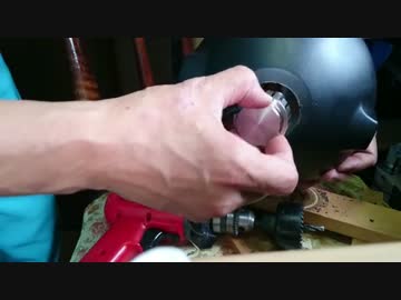 バイク用LEDバルブ取り付け。