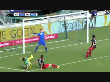 ハーフナー・マイクが２ゴール：デン・ハーグ vs エクセルシオール