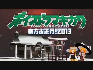 MZ姉貴にお正月企画の魔理沙をやってもらった