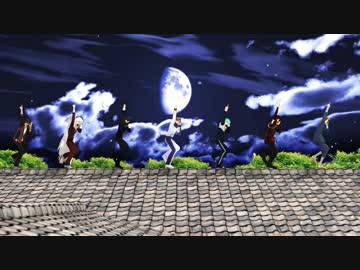 【MMD刀剣乱舞】本丸でR.Y.U.S.E.Iを踊ってもらいたかった【７振＋１振】