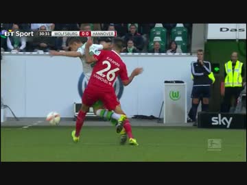 【清武試合　完全ハイライト】　ヴォルフスブルク ×　清武ハノーファー