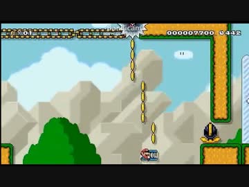 【マリオメーカー】Pit of panga: POW a panga 攻略！！【広樹】