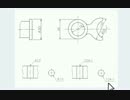 Draftsight解説-12-JOINT部品（こま）を描いてみよう(2)-寸法編集など
