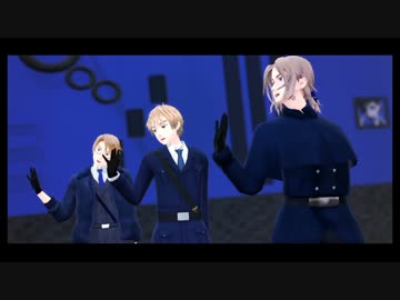 【APヘタリアMMD】ヒーローと紳士と兄ちゃんでSTEP