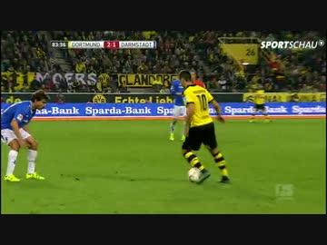 【ドルトムント最新試合】　ドルトムント × ダルムシュタット