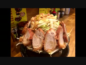 【大盛り】盛太郎のダブルチャーシュー麺大盛り+野菜増し増し