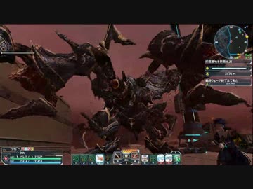 【PSO2】採掘基地防衛戦：侵入　BrHu（カタナ）【XH】野良