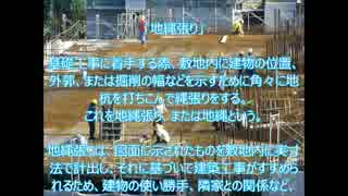 解体工事用語集「地縄張り」～程塚商事