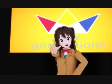 【MMD】しまむー復帰おめ！！やっぱ制服ですよね