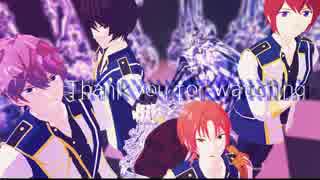 【MMDあんスタ】ぱんすと【司/凛月/泉/レオ】