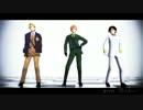 【APヘタリアMMD】英米日でSTEP