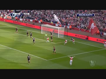 【15-16プレミア】第08節 アーセナル vs マンチェスター・ユナイテッド