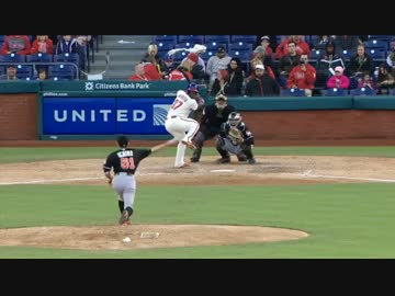 メジャーでイチロー初登板 全投球