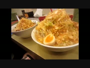 【大盛り】ごっつの旨辛冷やし味噌ラーメン大盛り+もやし