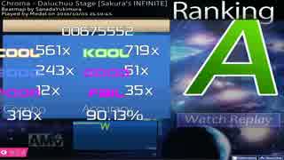 【osu!mania】 大宇宙ステージ [Sakura's INFINITE] ☆4.76