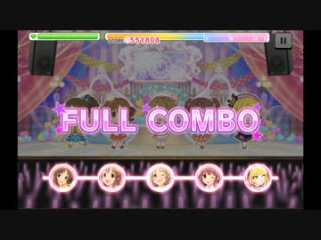 【デレステ】ショコラ・ティアラ  【MASTER】フルコンボ　速度9